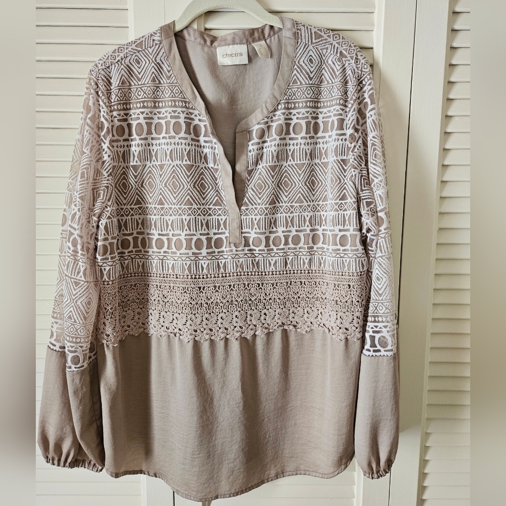 Chicos | Light Brown Blouse